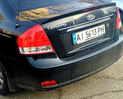 Чорний Кіа Черато, об'ємом двигуна 1.6 л та пробігом 154 тис. км за 5000 $, фото 1 на Automoto.ua
