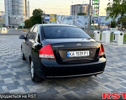 Черный Киа Черато, объемом двигателя 1.6 л и пробегом 220 тыс. км за 3800 $, фото 4 на Automoto.ua