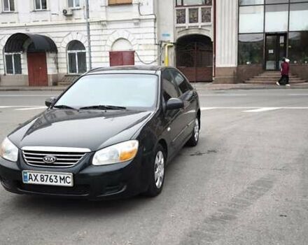 Чорний Кіа Черато, об'ємом двигуна 1.6 л та пробігом 204 тис. км за 3700 $, фото 5 на Automoto.ua
