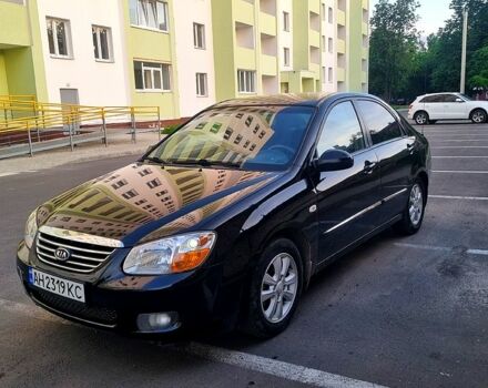 Черный Киа Черато, объемом двигателя 1.6 л и пробегом 200 тыс. км за 3999 $, фото 6 на Automoto.ua