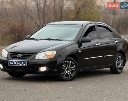Чорний Кіа Черато, об'ємом двигуна 1.6 л та пробігом 224 тис. км за 4900 $, фото 1 на Automoto.ua
