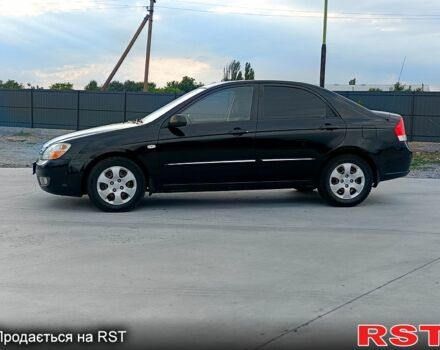 Черный Киа Черато, объемом двигателя 1.6 л и пробегом 210 тыс. км за 4000 $, фото 3 на Automoto.ua