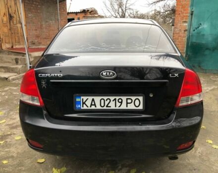 Черный Киа Черато, объемом двигателя 1.6 л и пробегом 240 тыс. км за 3300 $, фото 5 на Automoto.ua