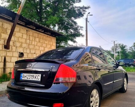 Черный Киа Черато, объемом двигателя 1.6 л и пробегом 200 тыс. км за 3999 $, фото 2 на Automoto.ua