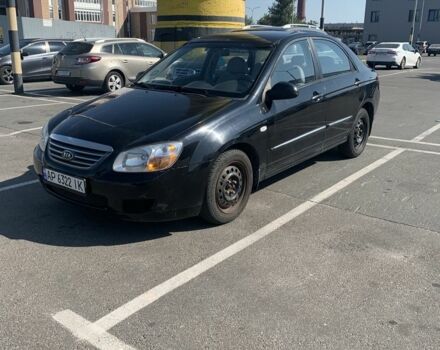 Черный Киа Черато, объемом двигателя 1.6 л и пробегом 172 тыс. км за 3400 $, фото 1 на Automoto.ua