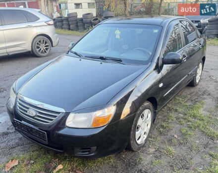 Чорний Кіа Черато, об'ємом двигуна 1.59 л та пробігом 250 тис. км за 4300 $, фото 16 на Automoto.ua