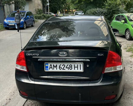 Черный Киа Черато, объемом двигателя 1.98 л и пробегом 265 тыс. км за 3700 $, фото 2 на Automoto.ua