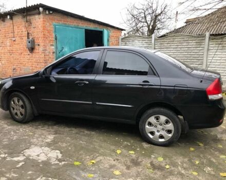 Черный Киа Черато, объемом двигателя 1.6 л и пробегом 240 тыс. км за 3300 $, фото 3 на Automoto.ua