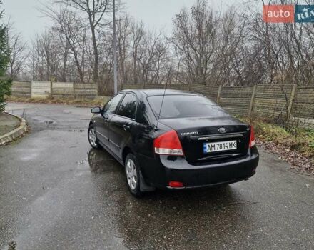 Черный Киа Черато, объемом двигателя 1.6 л и пробегом 280 тыс. км за 4300 $, фото 5 на Automoto.ua