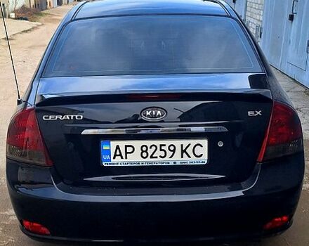 Черный Киа Черато, объемом двигателя 1.6 л и пробегом 240 тыс. км за 4900 $, фото 4 на Automoto.ua