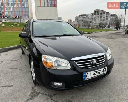 Черный Киа Черато, объемом двигателя 1.6 л и пробегом 232 тыс. км за 3850 $, фото 1 на Automoto.ua