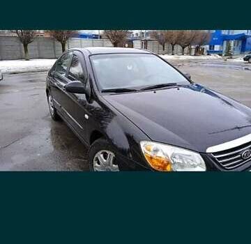 Черный Киа Черато, объемом двигателя 1.6 л и пробегом 221 тыс. км за 4900 $, фото 2 на Automoto.ua