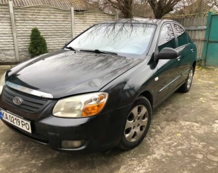 Черный Киа Черато, объемом двигателя 1.6 л и пробегом 240 тыс. км за 3300 $, фото 2 на Automoto.ua