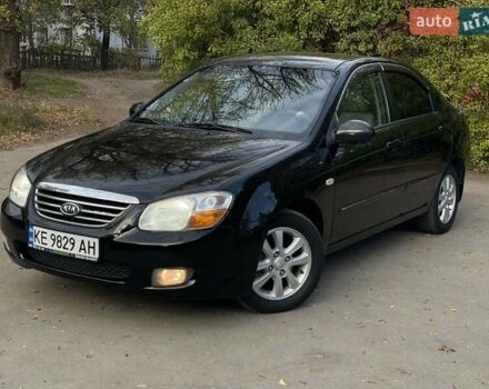 Черный Киа Черато, объемом двигателя 2 л и пробегом 173 тыс. км за 4800 $, фото 2 на Automoto.ua