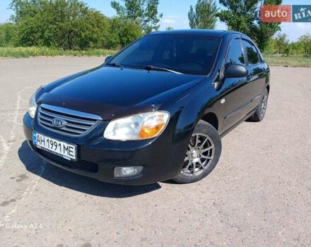 Черный Киа Черато, объемом двигателя 1.6 л и пробегом 225 тыс. км за 5200 $, фото 4 на Automoto.ua