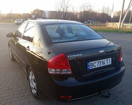 Чорний Кіа Черато, об'ємом двигуна 1.6 л та пробігом 232 тис. км за 4250 $, фото 2 на Automoto.ua