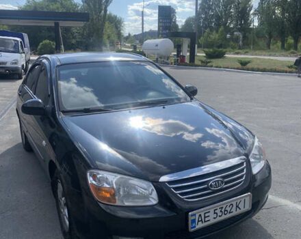 Черный Киа Черато, объемом двигателя 2 л и пробегом 190 тыс. км за 5499 $, фото 1 на Automoto.ua