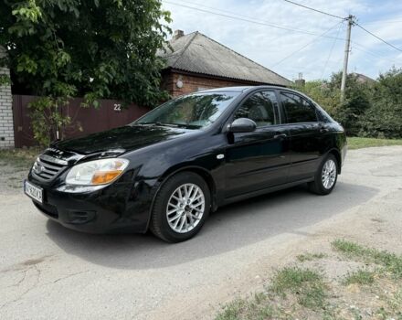 Чорний Кіа Черато, об'ємом двигуна 1.6 л та пробігом 180 тис. км за 4300 $, фото 10 на Automoto.ua