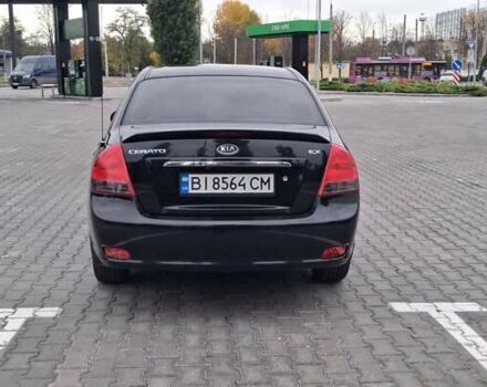 Кіа Черато 2008 у Кременчуге на Automoto.ua Чорний Кіа Черато, об'ємом двигуна 2 л та пробігом 193 тис. км за 5300 $, фото 4 на Automoto.ua