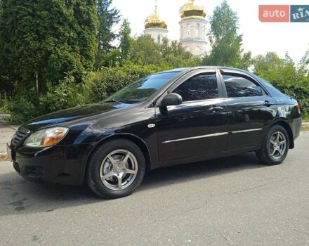 Чорний Кіа Черато, об'ємом двигуна 1.6 л та пробігом 200 тис. км за 4500 $, фото 4 на Automoto.ua