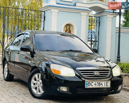 Черный Киа Черато, объемом двигателя 1.6 л и пробегом 167 тыс. км за 4950 $, фото 2 на Automoto.ua