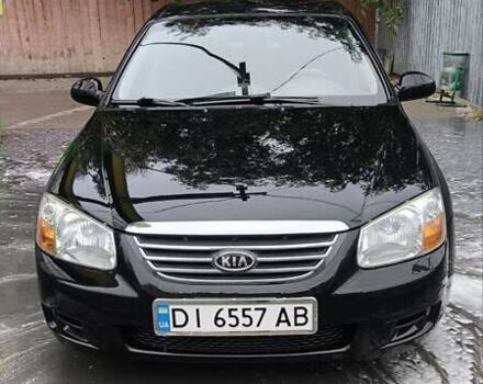 Черный Киа Черато, объемом двигателя 1.6 л и пробегом 192 тыс. км за 4250 $, фото 5 на Automoto.ua