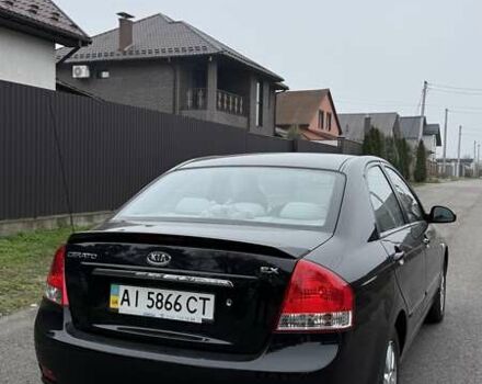 Черный Киа Черато, объемом двигателя 2 л и пробегом 186 тыс. км за 4999 $, фото 4 на Automoto.ua
