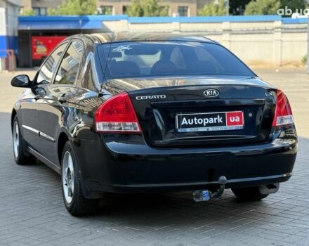 Черный Киа Черато, объемом двигателя 1.6 л и пробегом 239 тыс. км за 5990 $, фото 4 на Automoto.ua