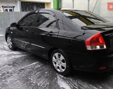 Черный Киа Черато, объемом двигателя 1.6 л и пробегом 192 тыс. км за 4250 $, фото 4 на Automoto.ua