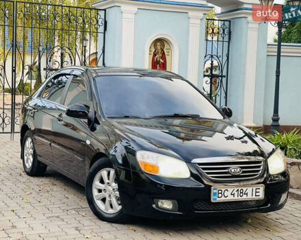 Черный Киа Черато, объемом двигателя 1.6 л и пробегом 167 тыс. км за 4950 $, фото 1 на Automoto.ua