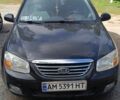 Чорний Кіа Черато, об'ємом двигуна 2 л та пробігом 200 тис. км за 3700 $, фото 1 на Automoto.ua
