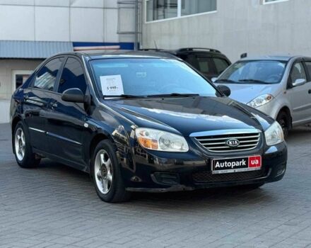 Черный Киа Черато, объемом двигателя 1.6 л и пробегом 239 тыс. км за 5140 $, фото 2 на Automoto.ua