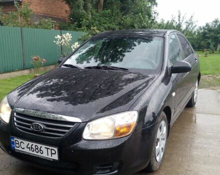 Черный Киа Черато, объемом двигателя 1.6 л и пробегом 208 тыс. км за 4700 $, фото 1 на Automoto.ua