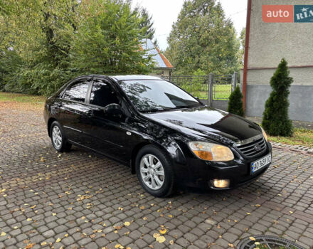 Черный Киа Черато, объемом двигателя 1.98 л и пробегом 265 тыс. км за 5450 $, фото 7 на Automoto.ua