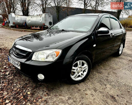 Чорний Кіа Черато, об'ємом двигуна 1.98 л та пробігом 240 тис. км за 5100 $, фото 1 на Automoto.ua