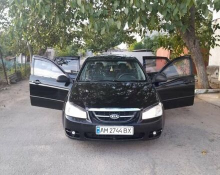 Чорний Кіа Черато, об'ємом двигуна 1.6 л та пробігом 292 тис. км за 3950 $, фото 1 на Automoto.ua