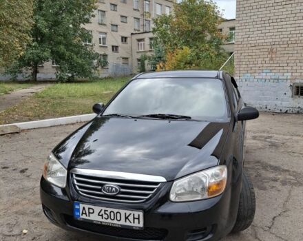 Черный Киа Черато, объемом двигателя 1.6 л и пробегом 182 тыс. км за 5000 $, фото 1 на Automoto.ua