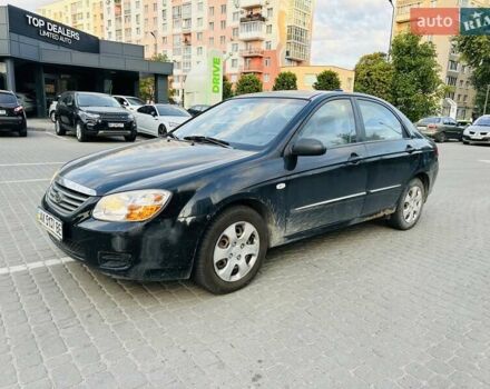 Черный Киа Черато, объемом двигателя 1.6 л и пробегом 95 тыс. км за 3300 $, фото 1 на Automoto.ua