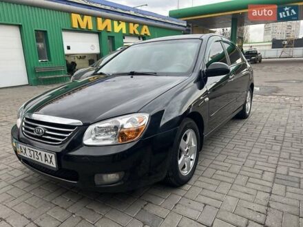 Черный Киа Черато, объемом двигателя 1.6 л и пробегом 180 тыс. км за 4900 $, фото 1 на Automoto.ua