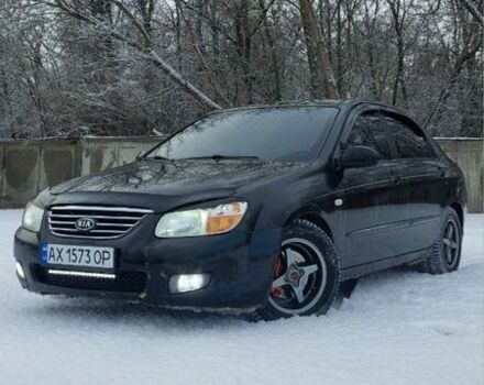 Чорний Кіа Черато, об'ємом двигуна 1.6 л та пробігом 345 тис. км за 3350 $, фото 1 на Automoto.ua