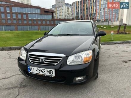 Черный Киа Черато, объемом двигателя 1.6 л и пробегом 232 тыс. км за 3850 $, фото 1 на Automoto.ua