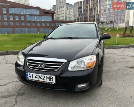 Черный Киа Черато, объемом двигателя 1.6 л и пробегом 232 тыс. км за 3850 $, фото 1 на Automoto.ua