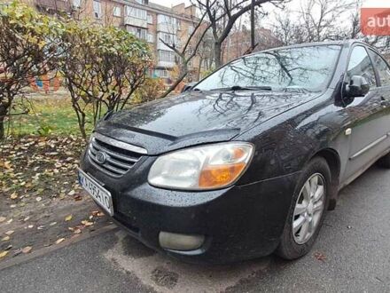 Черный Киа Черато, объемом двигателя 1.59 л и пробегом 349 тыс. км за 4000 $, фото 1 на Automoto.ua