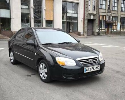 Чорний Кіа Черато, об'ємом двигуна 1.6 л та пробігом 204 тис. км за 3700 $, фото 1 на Automoto.ua