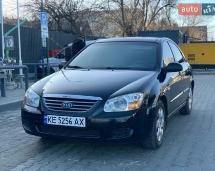 Черный Киа Черато, объемом двигателя 1.6 л и пробегом 210 тыс. км за 3999 $, фото 1 на Automoto.ua