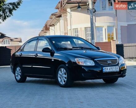 Черный Киа Черато, объемом двигателя 1.6 л и пробегом 210 тыс. км за 3650 $, фото 1 на Automoto.ua