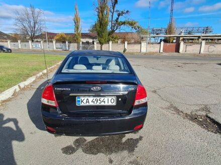 Черный Киа Черато, объемом двигателя 1.6 л и пробегом 258 тыс. км за 4300 $, фото 1 на Automoto.ua