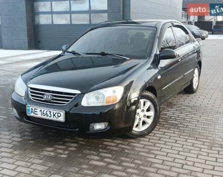 Черный Киа Черато, объемом двигателя 1.6 л и пробегом 228 тыс. км за 4200 $, фото 1 на Automoto.ua