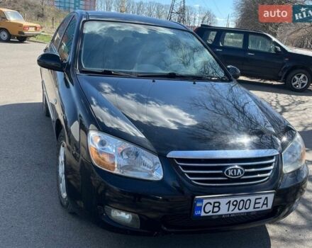 Черный Киа Черато, объемом двигателя 1.6 л и пробегом 165 тыс. км за 4800 $, фото 1 на Automoto.ua