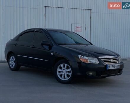 Черный Киа Черато, объемом двигателя 1.6 л и пробегом 230 тыс. км за 3800 $, фото 1 на Automoto.ua